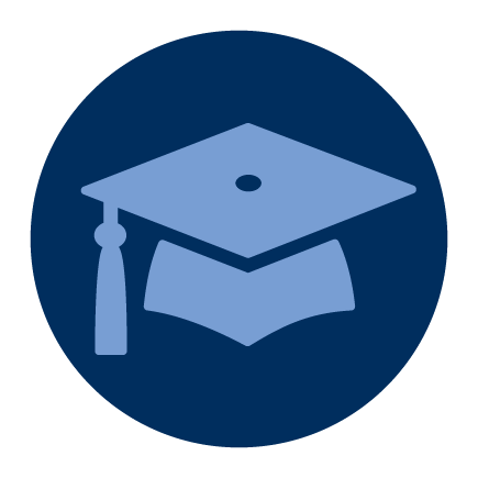 A graduation cap