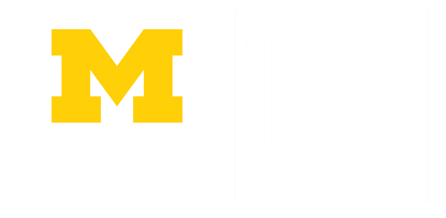 UMSI logo. 100, established 1926.