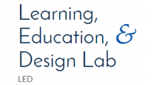 Learning, education, and design lab logo