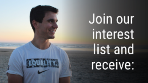 join our interest list and receive