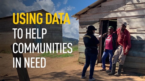 Using data to help communities in need