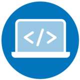 an open laptop