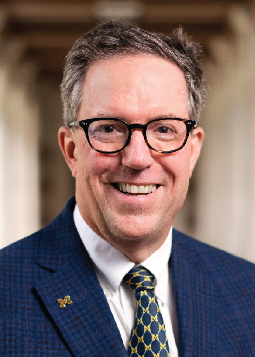 A headshot of Thomas A. Finholt 