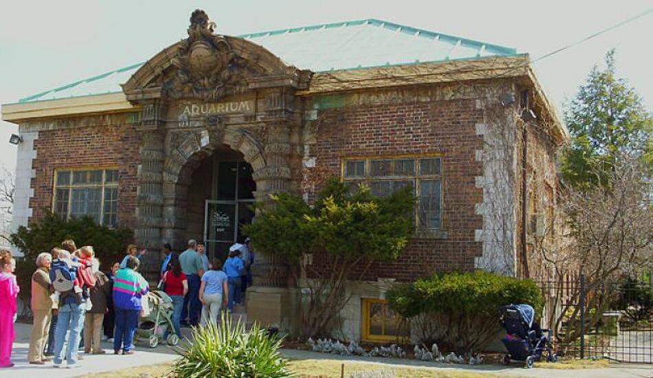 Belle Isle Aquarium exterior