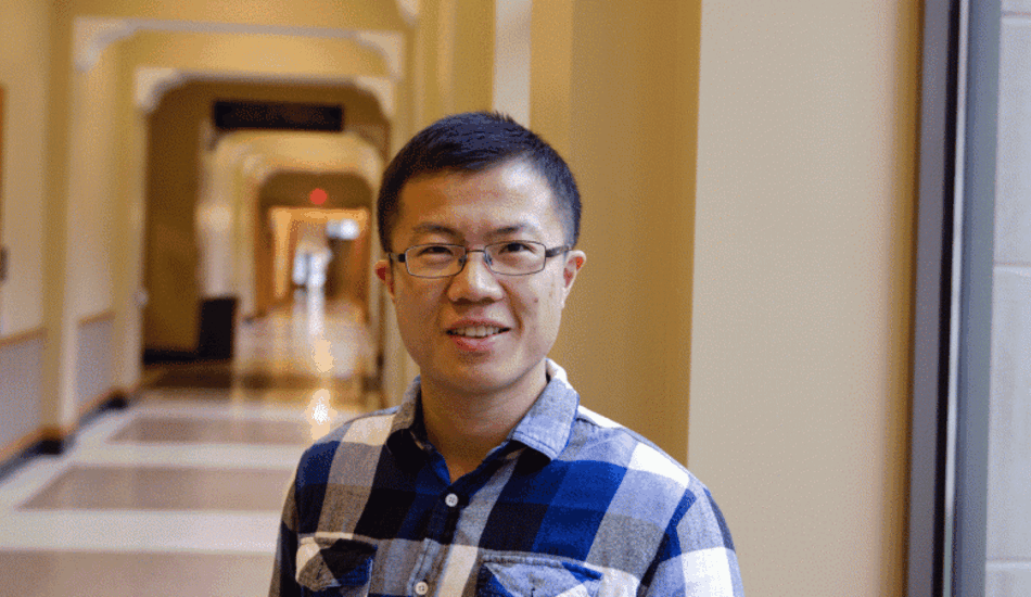 Yan Chen in North Quad