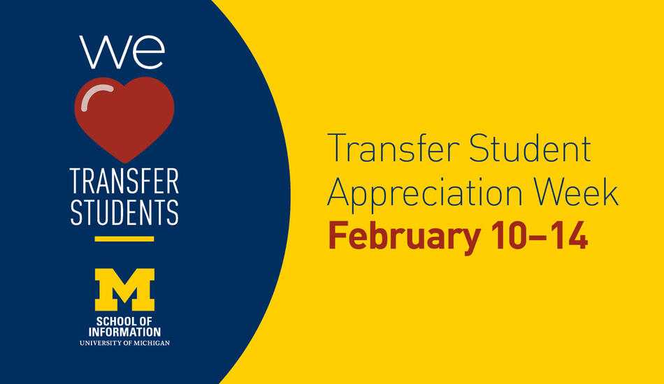 Transfer student appreciation week February 10-14
