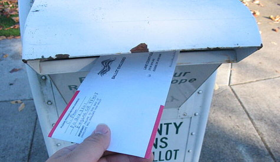 mailing ballot