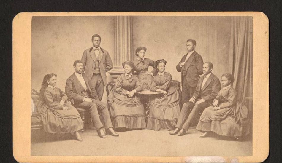 Jubilee singers at Fisk University