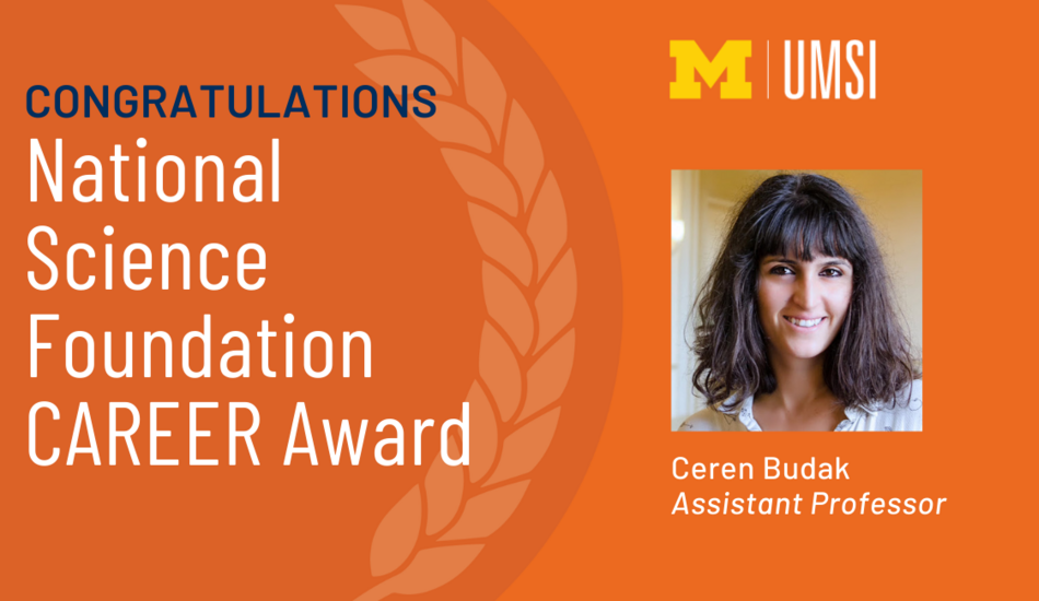 Congratulations Ceren Budak