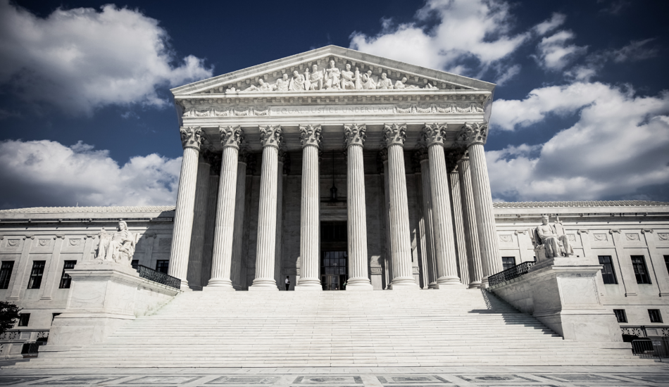 The US Supreme Court building