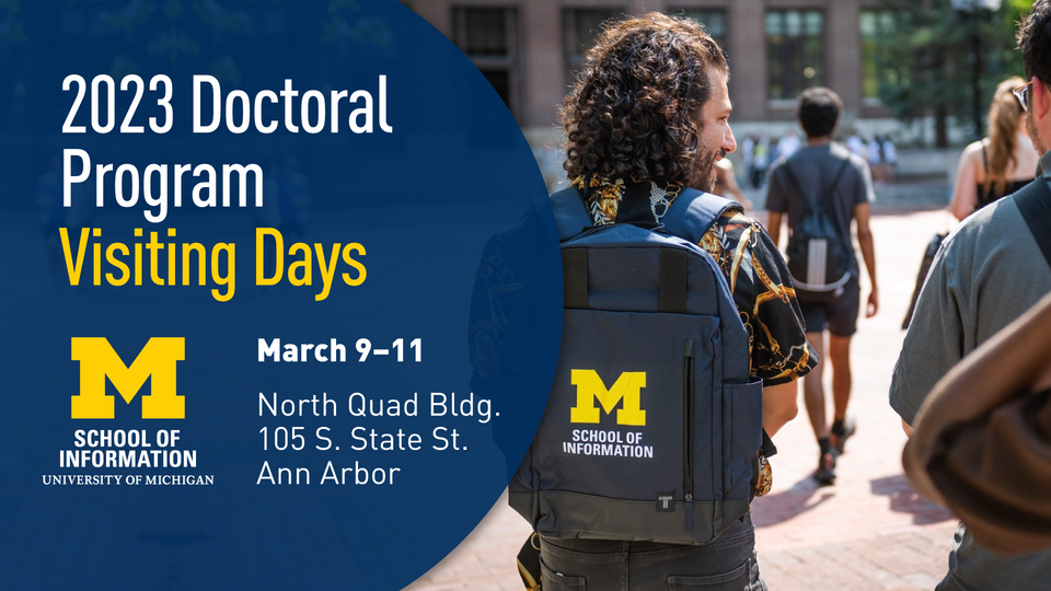 2023 Umsi Doctoral Program Visiting Days Umsi