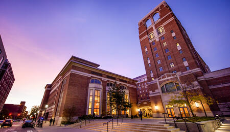 North Quad at Night