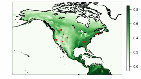 Phenology map