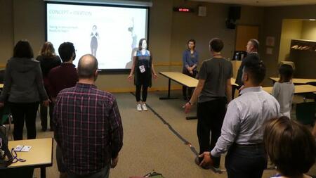 Yoga at Drupal Camp