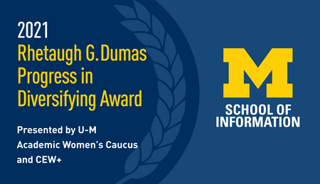 2021 Rhetaugh G. Dumas Progress in Diversifying Award