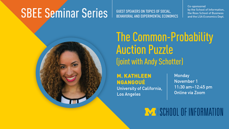 SBEE Seminar Series: M. Kathleen Ngangoué