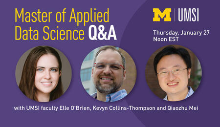Live Q&A with Master of Applied Data Science faculty | umsi