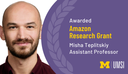 Misha Teplitskiy awarded Amazon Research grant | umsi
