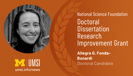 National Science Foundation. Doctoral Dissertation Research Improvement Grant. Allegra G. Fonda Bonardi. Doctoral Candidate. 