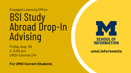 BSI Study Abroad Drop-In Advising