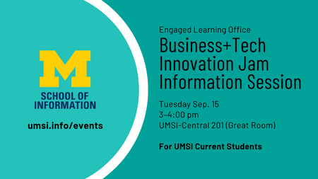 Business+Tech Innovation Jam Information Session