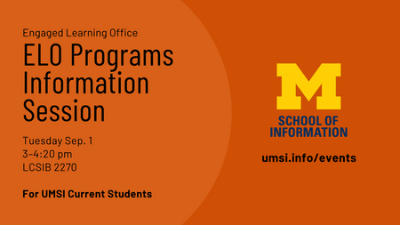 ELO Programs Information Session