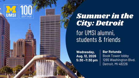 Summer in the City - Detroit graphic