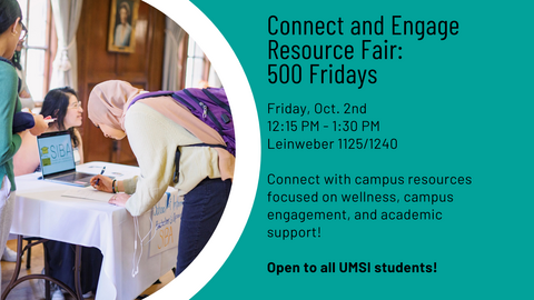 Connect and Engage Resource Fair