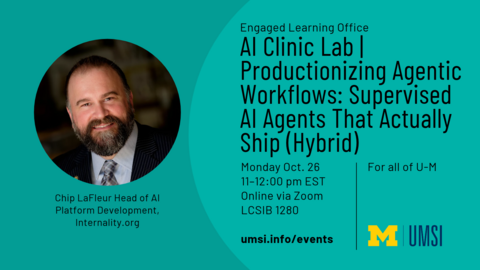AI Clinic Lab | Productionizing Agentic Workflows: Supervised AI Agents That Actually Ship (Hybrid)