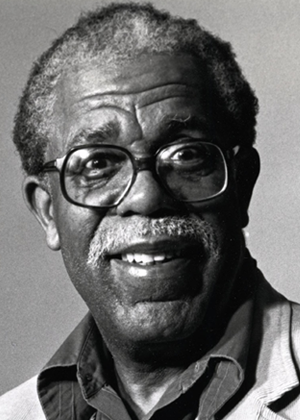 A headshot of Dudley Randall