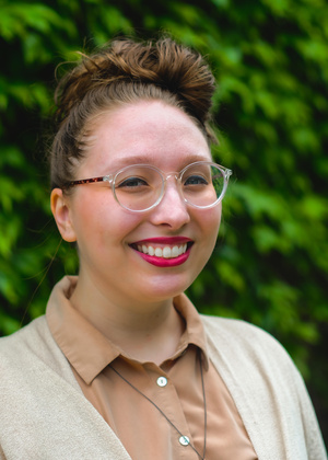 A headshot of Martha Spall