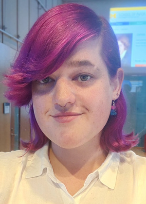 A selfie of Violet Shreve