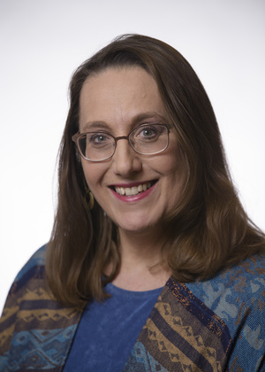 A headshot of Judy Schabel