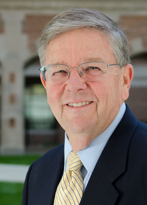 Dan Atkins outside of North Quad