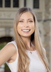 A headshot of Shaelyn Albrecht